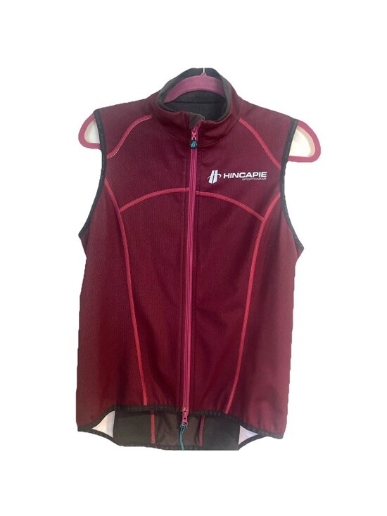 Hincapi Sportswear Tops - Hincapi Sportswear Women’s ENCOUNTER WINDSHELL MULBERRY Cycling VEST Sz L